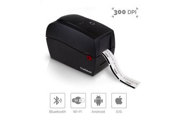 Cheflabels Printer Bluetooth 300dpi geschikt voor Apple & Android 