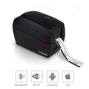 Cheflabels Printer Bluetooth voor Apple en Android